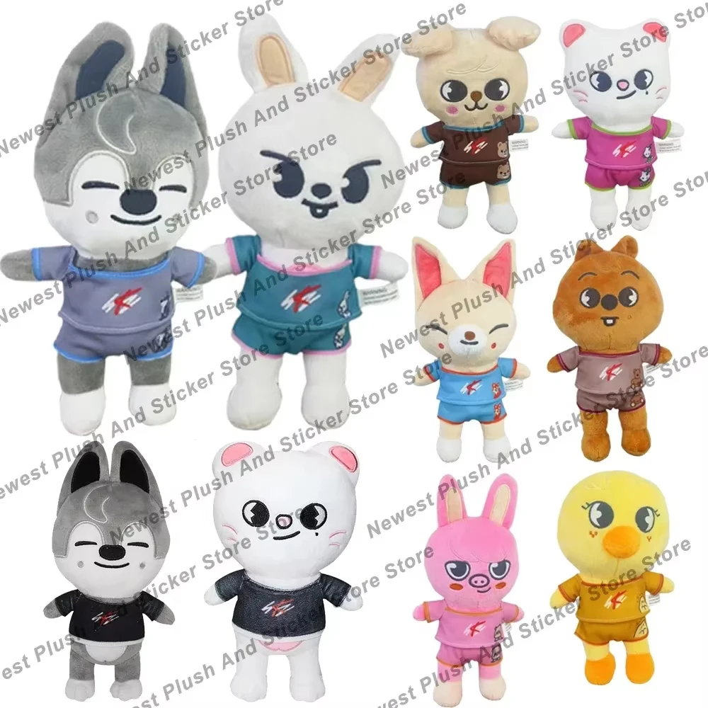 

@-*Skzoo Plush Toys Stray Kids Cartoon Stuffed Animal Plushies Doll Kawaii Character Plush Doll Companion for Kids Adults Fans