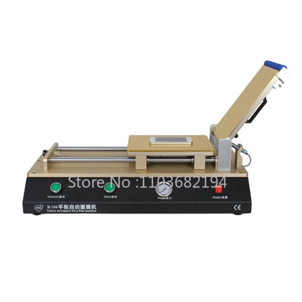 

TBK-766 12 14 Inch LCD Repair Screen Manual Vacuum OCA Laminator for Tablet OCA Polarizer Film Laminating Machine