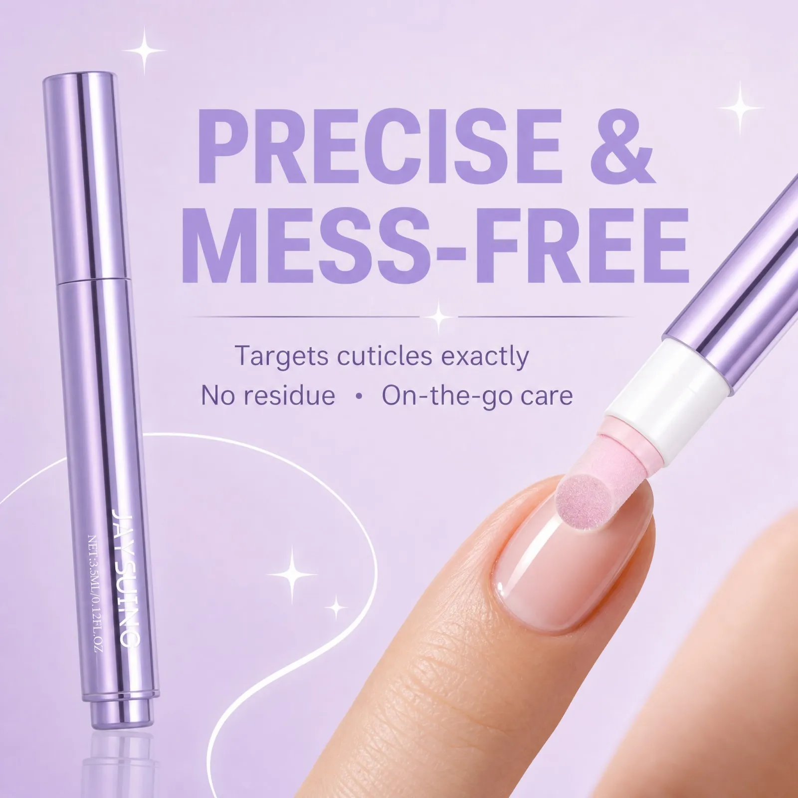 Nail Care Pen Essence Moisturize Strengthen Dry Cracked Nails Soften Cuticles Boost Natural Shine Portable Manicure Tool 3.5ml view 4