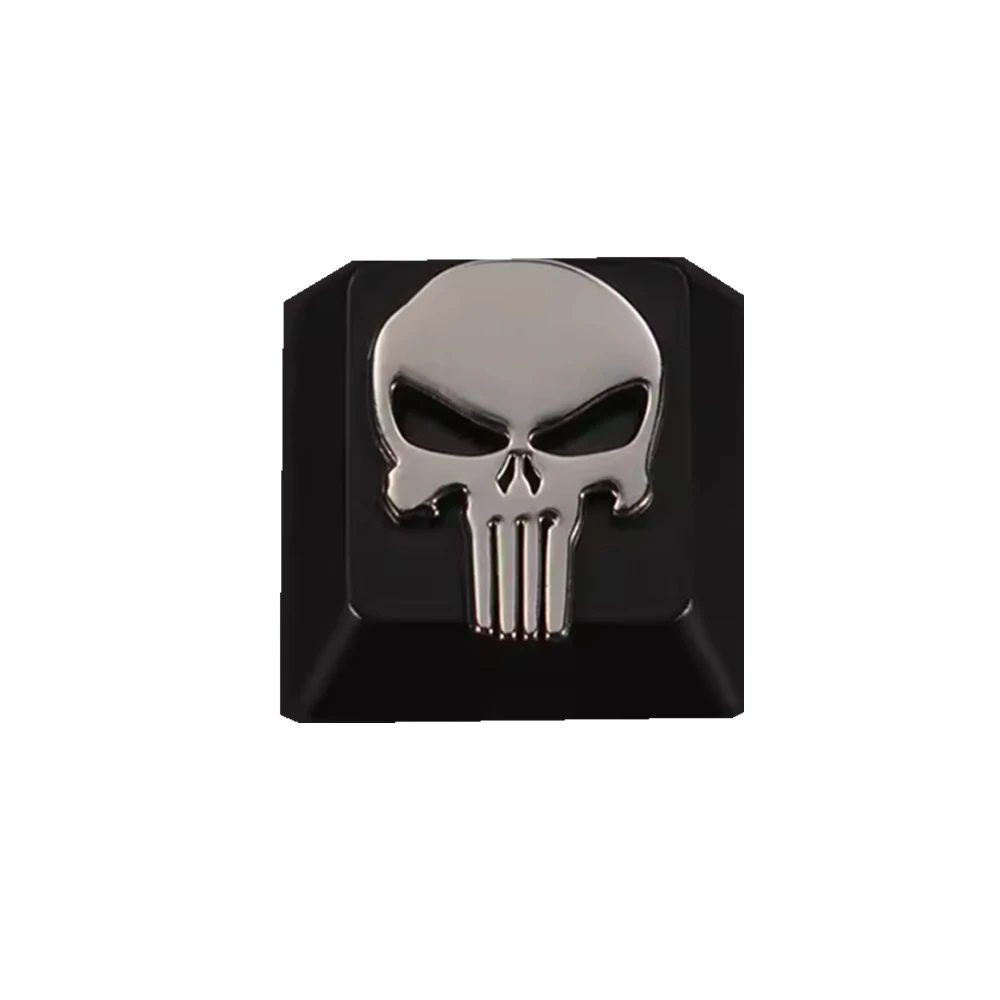 1PC Manga-Inspired 3D Zinc-Aluminum Metal Keycap – R4 Height for Cherry MX Mechanical Keyboards, Unique and Creative Design
