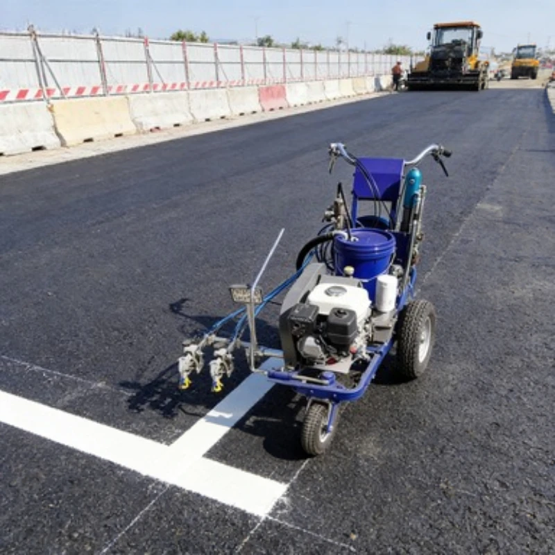 Manual Roadway Marking Machine, Manual Line Striping Machine, Hand Push Road Paint Machine for Street & Highway