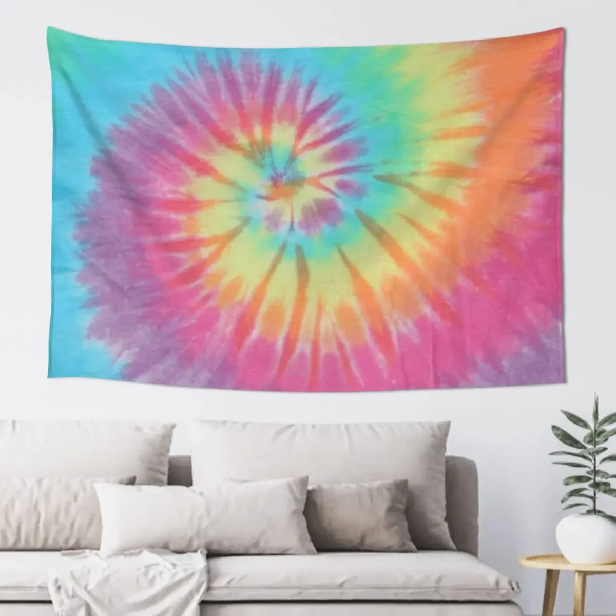 

Pastel Tie Dye Tapestry Wall Tapestries Decoration Bedroom Tapestry