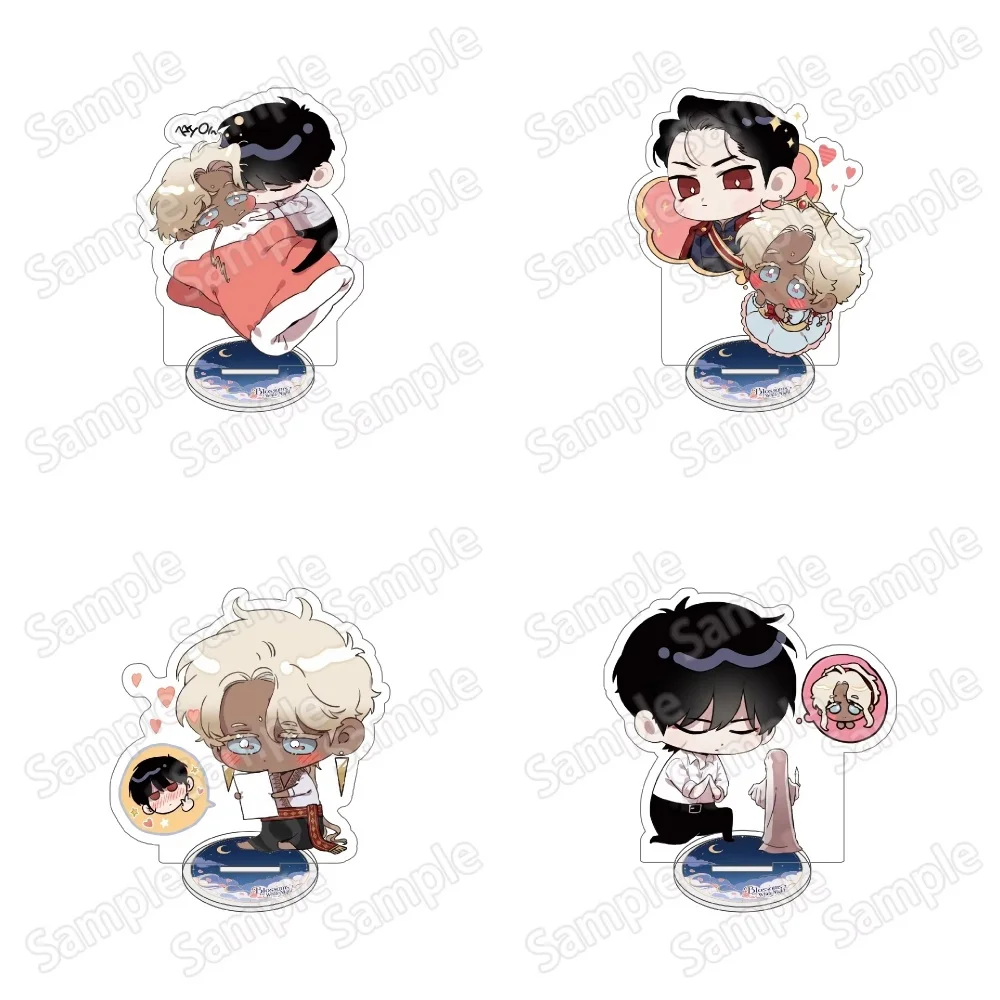 10CM Tears on a Withered Flower Keychain Cosplay Q Version Characters Ornament Accessories Goods Collection Gifts