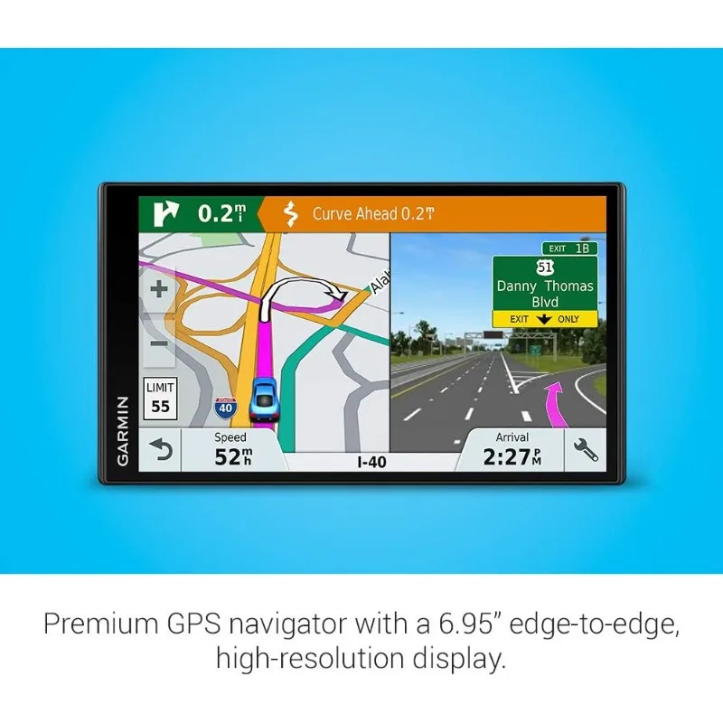 Drivesmart 65 Met Alexa, Ingebouwde Spraakgestuurde Gps-Navigator Met 6.95 ”High-Res Display