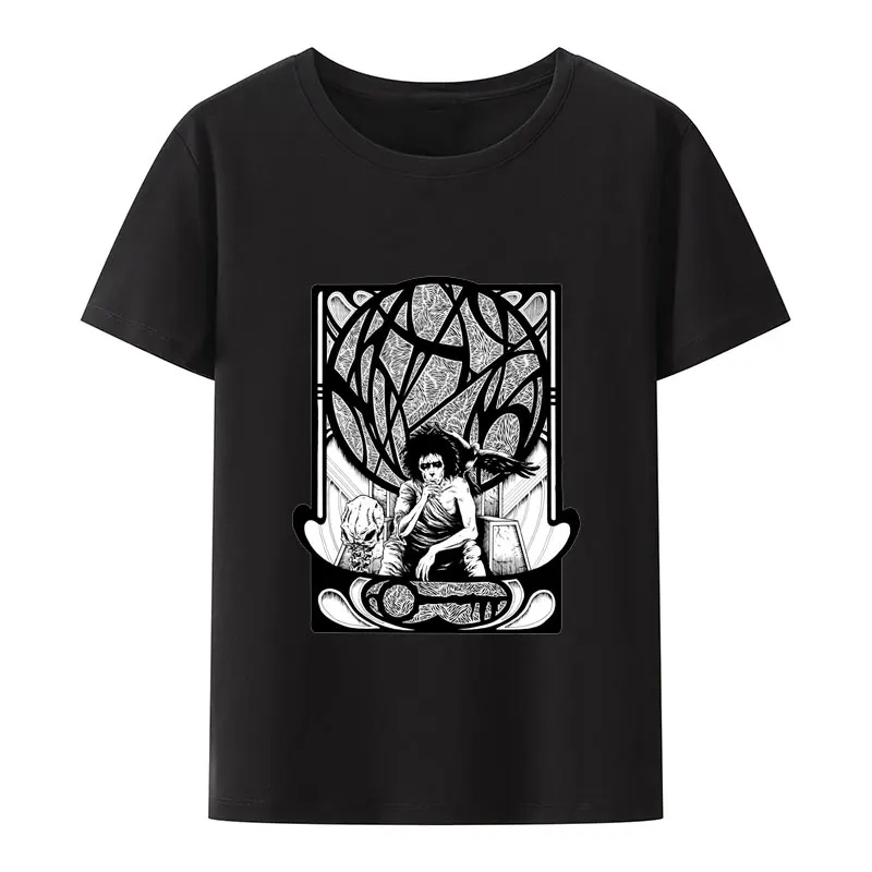 Men Women An Endless Dream The Sandman Modal T Shirts Humor Short-sleev Roupas Masculinas Y2k Tops Breathable Casual Streetwear