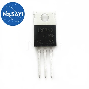 새로운 오리지널 재고, IRF740PBF IRF740, 400V 10A, 로트당 10 개
