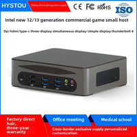 HYSTOU office Mini PC 12th Gen i5 i7 DDR5 4K/8K HD DP Type C Triple Display WIFI 6 Home&Office Mini Desktop Computers