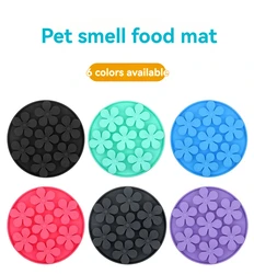 Pet Supplies Pet Silicone Slow Feeder Bowl Flower Design Anti-choking Interactive cat Slow Feeder Food Bowl Cats Slow food mat