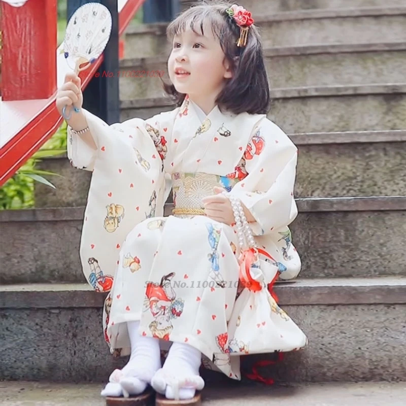 2025-children's-vintage-dress-japanese-kimono-robe-national-flower-print-kimono-dress-kimono-yukata-japanese-traditional-dress