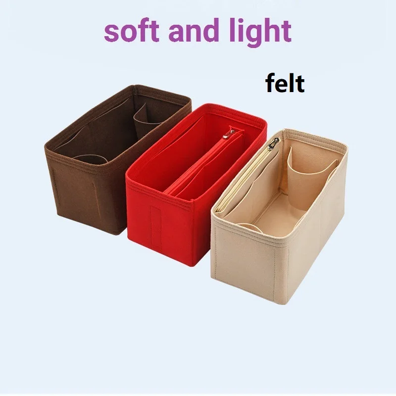 【Only Sale Inner Bag】Bag Organizer Insert For Loewe Flamenco purse Organiser Divider Shaper Protector Compartment view 4