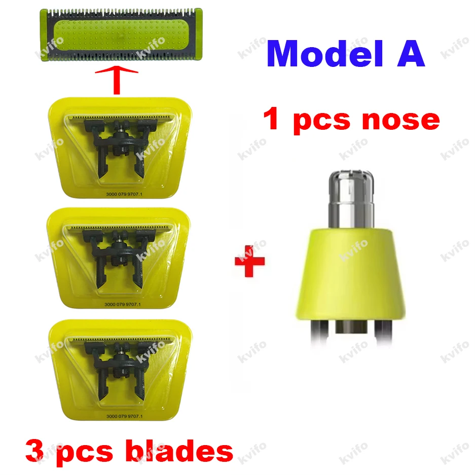 New Model A/B Electric Trimmer Shaver Replacement Kit for OneBlade&One blade Compatible with QP-2520/2530/2630/6510/6520/2523 image 4