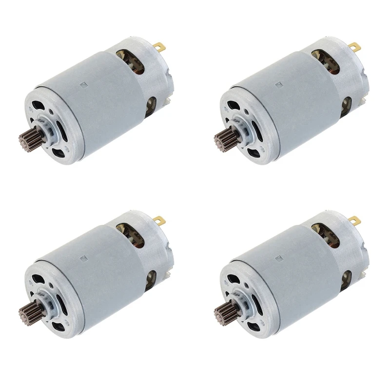 4X 21V RS550 Motor Brushed Motor 14 Teeth Suitable For 4/6 Inch Cordless Mini Logging Saw Chainsaw Tool Accessories Promotion