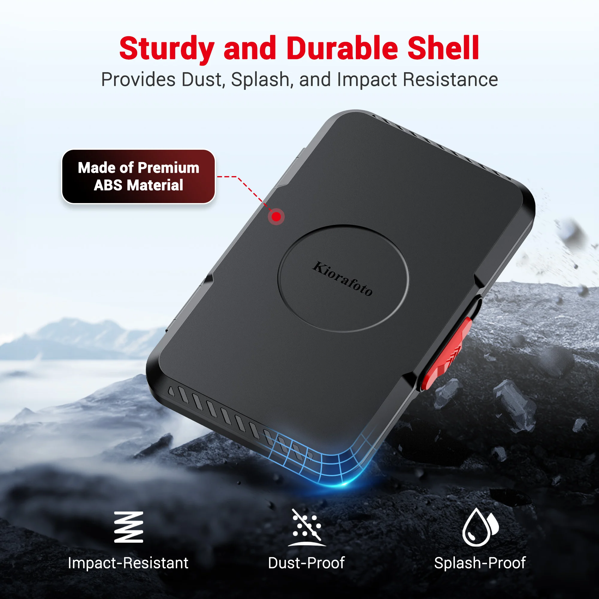 Large Capacity 60 Slots Lightweight Memory Card Case Pop-up Style For 20 CFexpress Type A & 40 MicroSD/MicroSDHC/MicroSDXC Cards