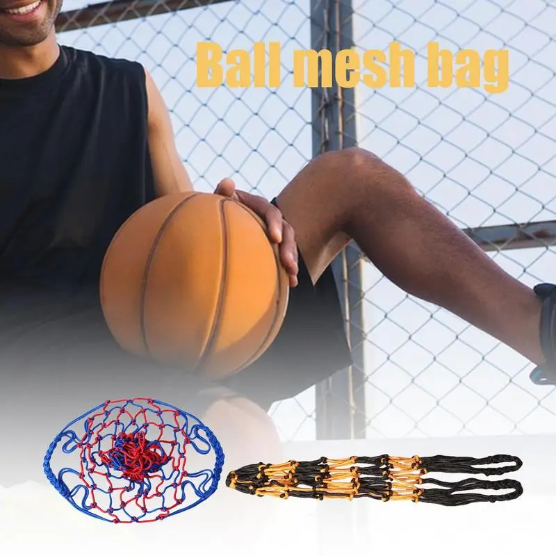 Drawstring Mesh Ball Bags Drawstring Sport Equipment Storage Bag Basketball Mesh Ball Ball Bags Large Soccer Ball Bag