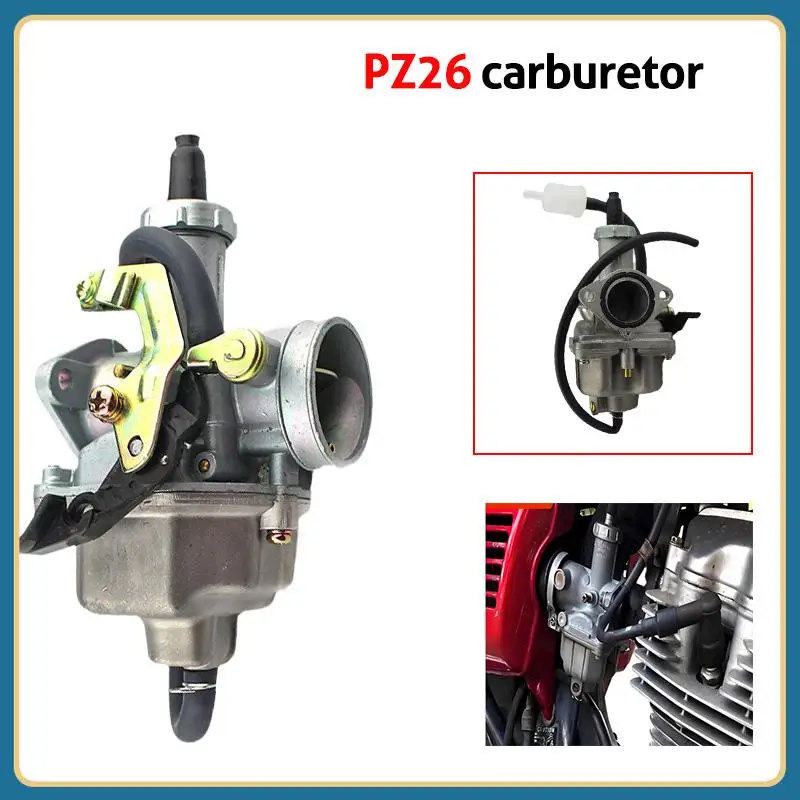 PZ26 Carb Motorcycle Carburetor Replacement Fit for Honda Dirt Bike XR100 XR100R XL100S XR200 XR200R XL125S CB125S CRF100F