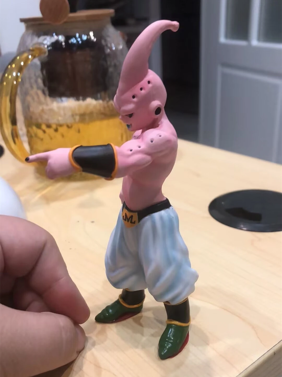 Dragon Ball figurka Anime Gt kpi Majin Buu Pvc figurka 14cm lalka dekoracja stołu zabawki do kolekcjonowania na prezent dla dzieci