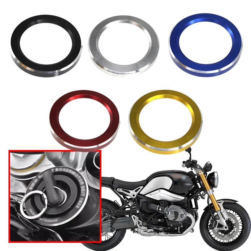 

Fit For BMW R Nine T R9T 2014-2022 Motorcycle Accessories CNC Aluminum Ignition Starter Lock Cover Key Ignition Surround Ring