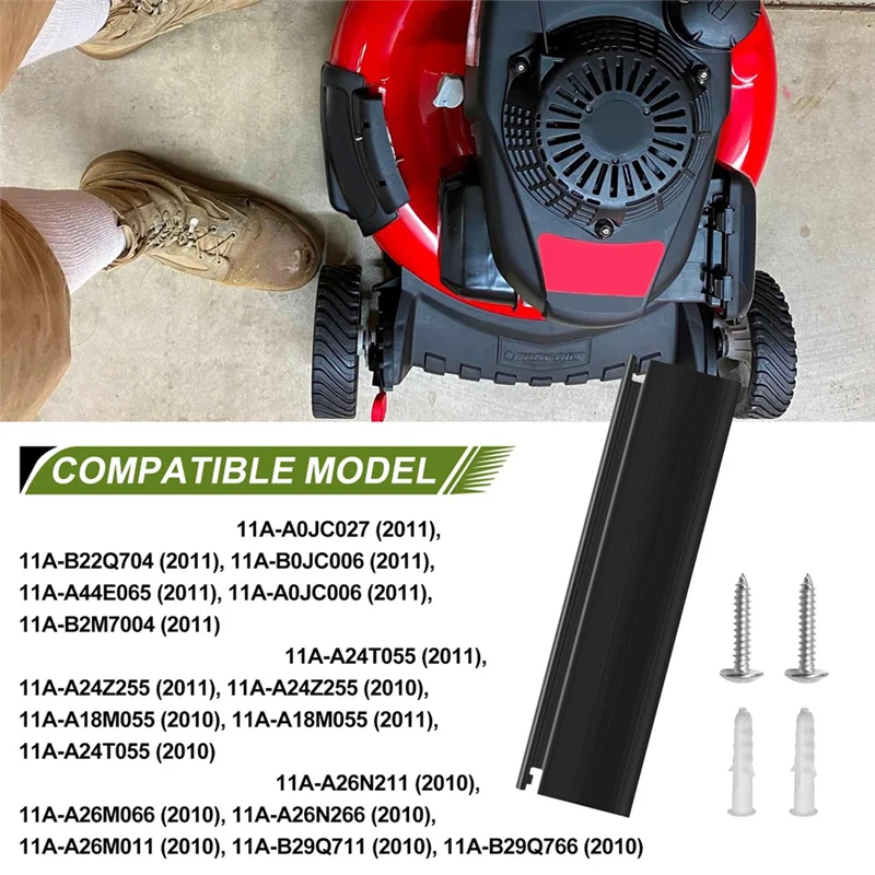 AA01-731-07203 Aleta para cortacésped, protector de rastreo para cortacésped para piezas de cortacésped Craftman, MTD Craftsman Huskee Troy Bilt