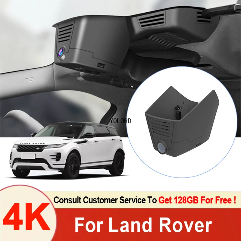 

4K WIFI Dash Cam 4K 2160P Car DVR OEM Style Video Recorder for Land Rover Range Rover/Defender/Freelander 2/Jaguar XEL XEF/EV400