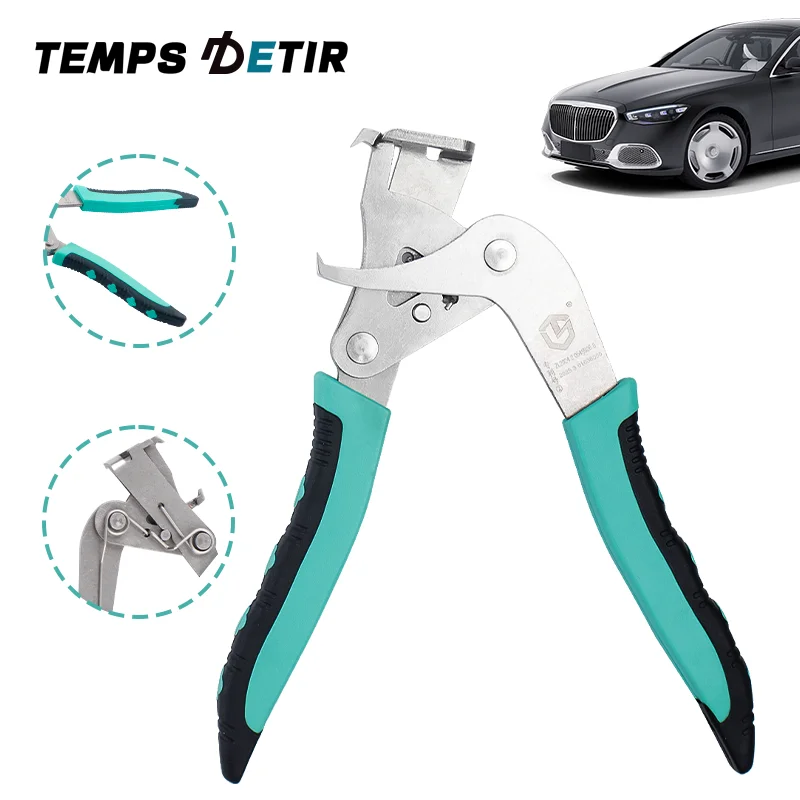Multi-Purpose Car Clip Pliers, Efficient Car Rivet Remove and Tightening Clamp, Car Panel Removal, Professional Auto Repair Kit