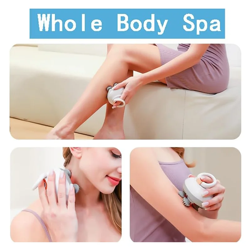 ABUS-مدلك فروة الرأس الكهربائي مدلك الرأس فروة الرأس الإجهاد الاسترخاء ، جهاز تدليك محمول لخدش الرأس لنمو الشعر #2