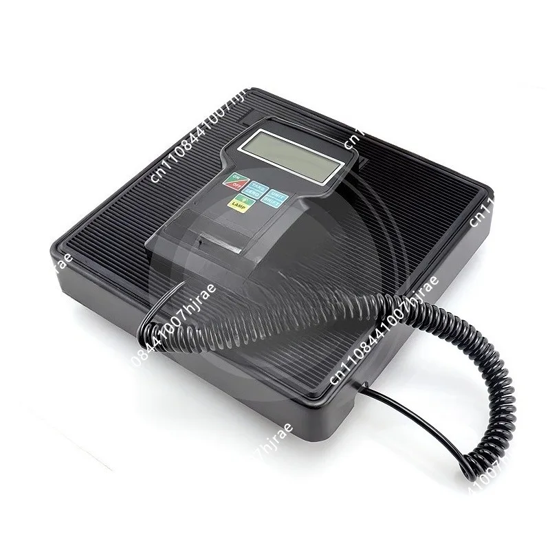 100KG Super Accurate Refrigerant Charging Scale Digital LED LCD Screen Weigh Equipment For Endurance Race Site Planning Editing