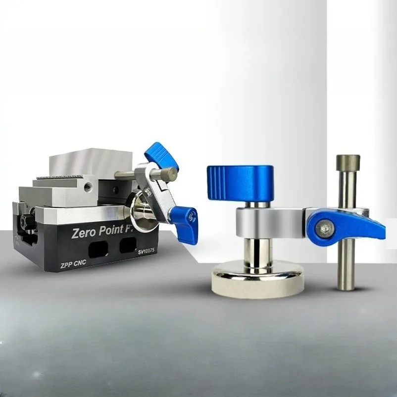 

Self Centering Vice Vise Magnet Locator Positioner CNC Workpiece Locator Auxiliary Parallel Magnetic Suction positioning fixture