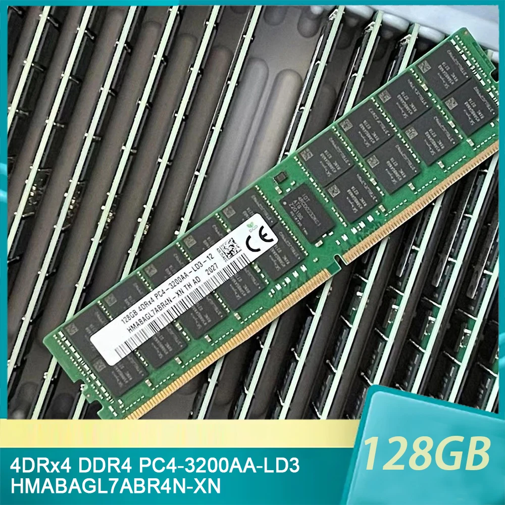 

1Pcs RAM For SK Hynix 128GB 128G 4DRx4 DDR4 PC4-3200AA-LD3 HMABAGL7ABR4N-XN Memory