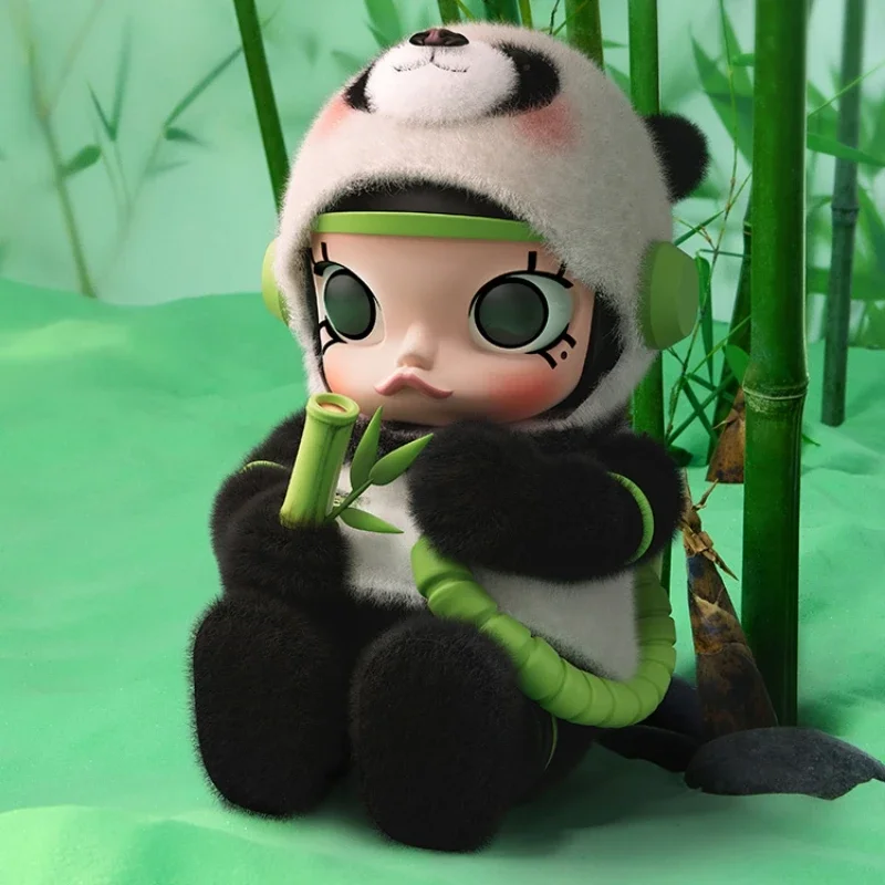 New Authentic Mega Space Molly 400% Panda Figurine Fashion Tide Cute Doll Home Collect Decor A Gift For A Friend