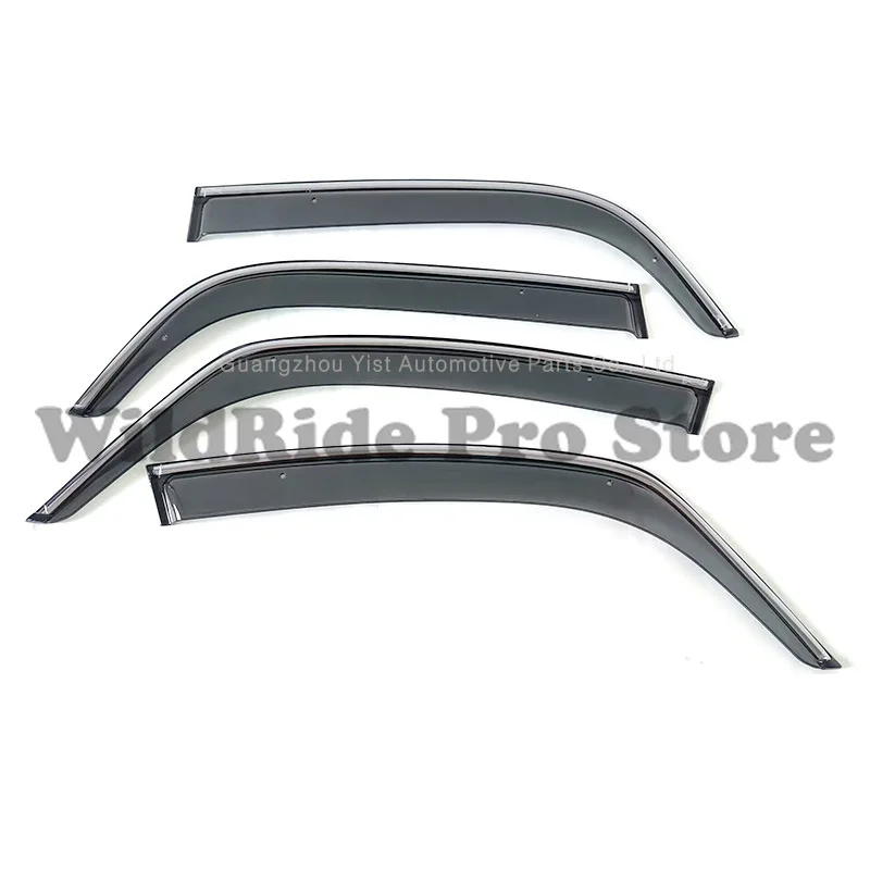 1 set Rain Visors for Suzuki SX4 Hatchback Window Deflectors Sunny Rain Guards Factory Direct Sale