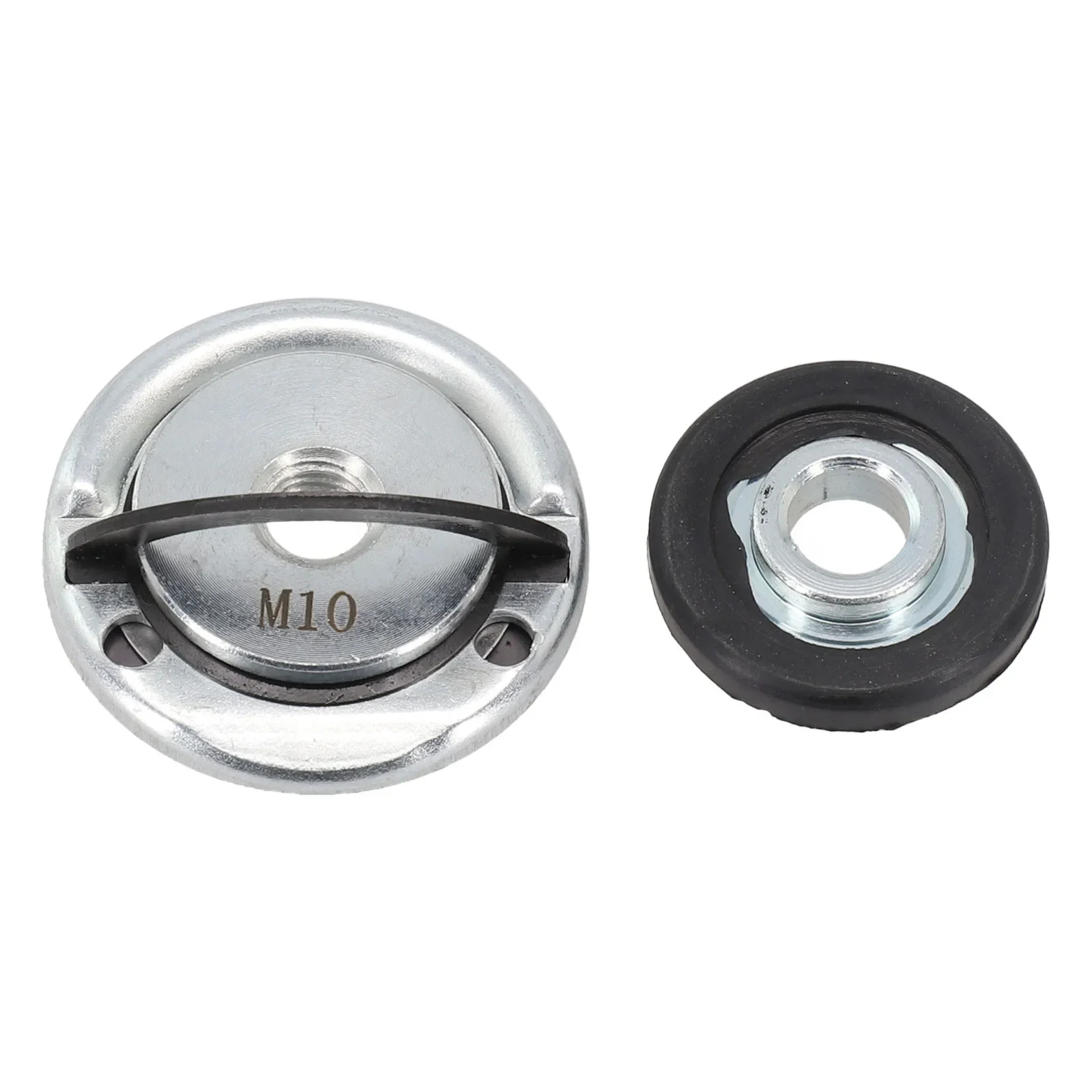 M10 Quick Clamping Flange Nut With Bottom Press Plate Self-Locking Power Chuck For 20mm And 22mm Bore Cutting Discs