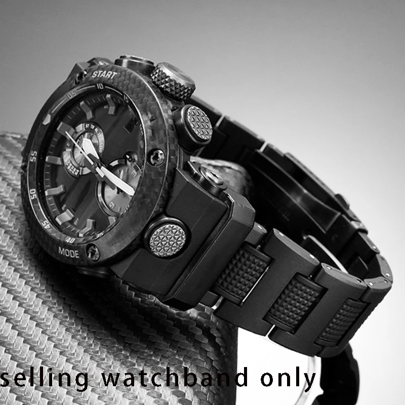 watchband-for-casio-kongba-sports-watch-5588-gwr-b1000-modified-waterproof-diy-lightweight-plastic-steel-watch-strap-bracelet