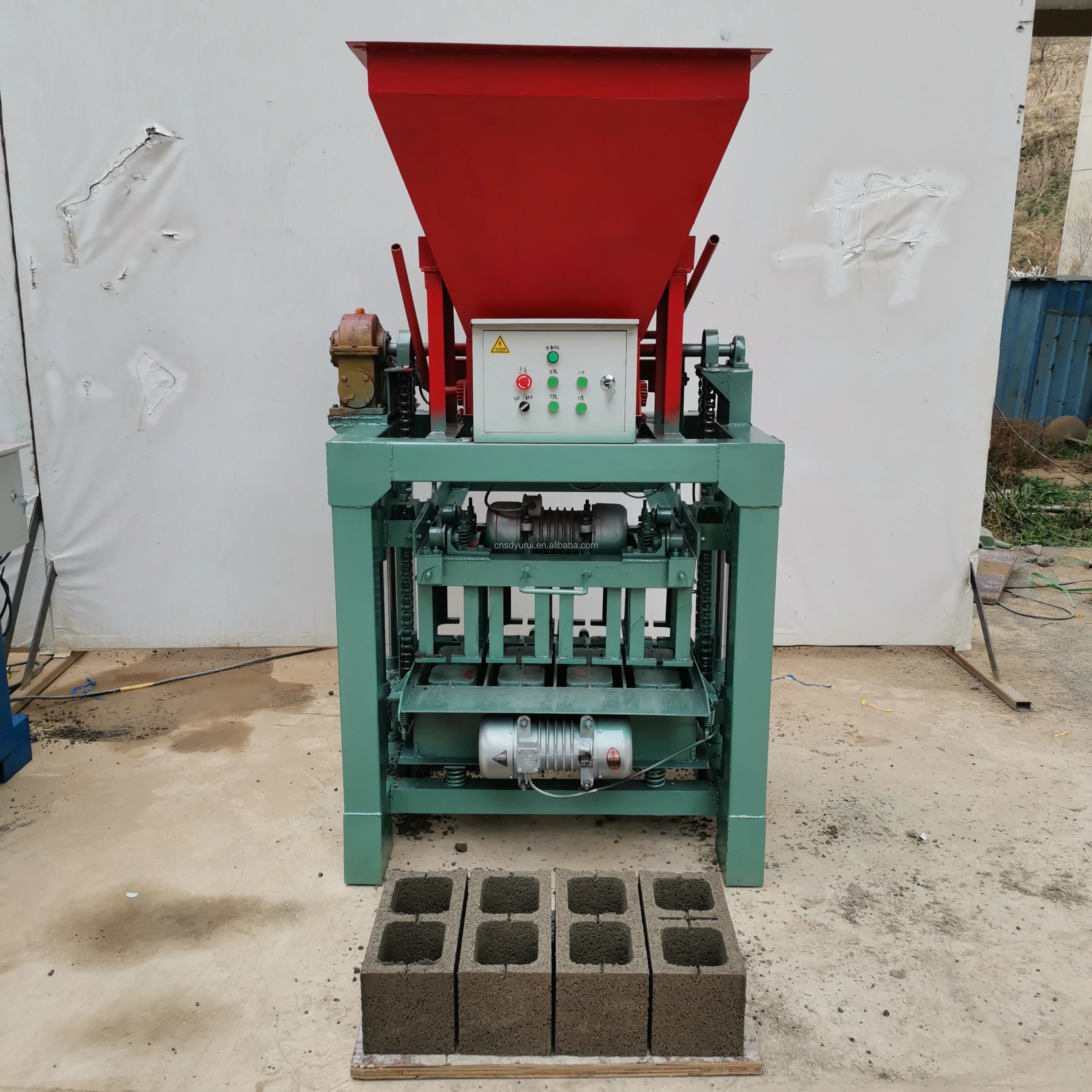 Small Manual Brick Making Machine for Self-Build Projects