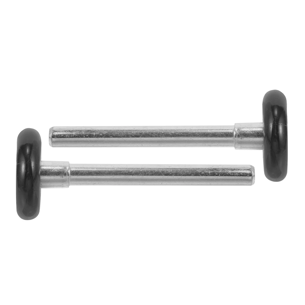 

2pcs Garage Door Rollers Nylon Replacement Quiet Operation Precision Bearings Hardware Accessories Fits Standard Wooden Rails