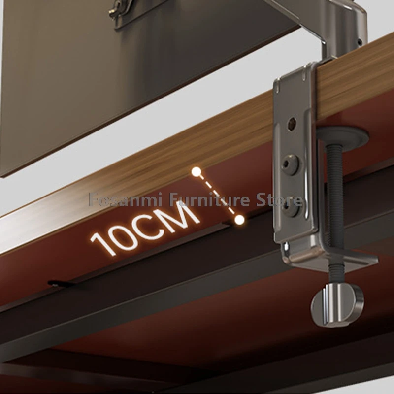 간단한 컴퓨터 테이블 의자 세트, 모던한 직사각형 게임용/업무용 책상 및 의자 세트, 메쉬 의자 가구가 있는 홈 오피스 책상