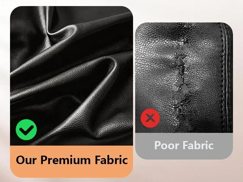 Sexy Damen-Plus-Size-Hose aus glänzendem Kunstleder mit ausgestelltem Bein, hoher Taille, elastischem Bund, schmaler Passform, Glockenbein-Schnitt, ideal für Clubs, Partys und Ausgehen. – Detail 8