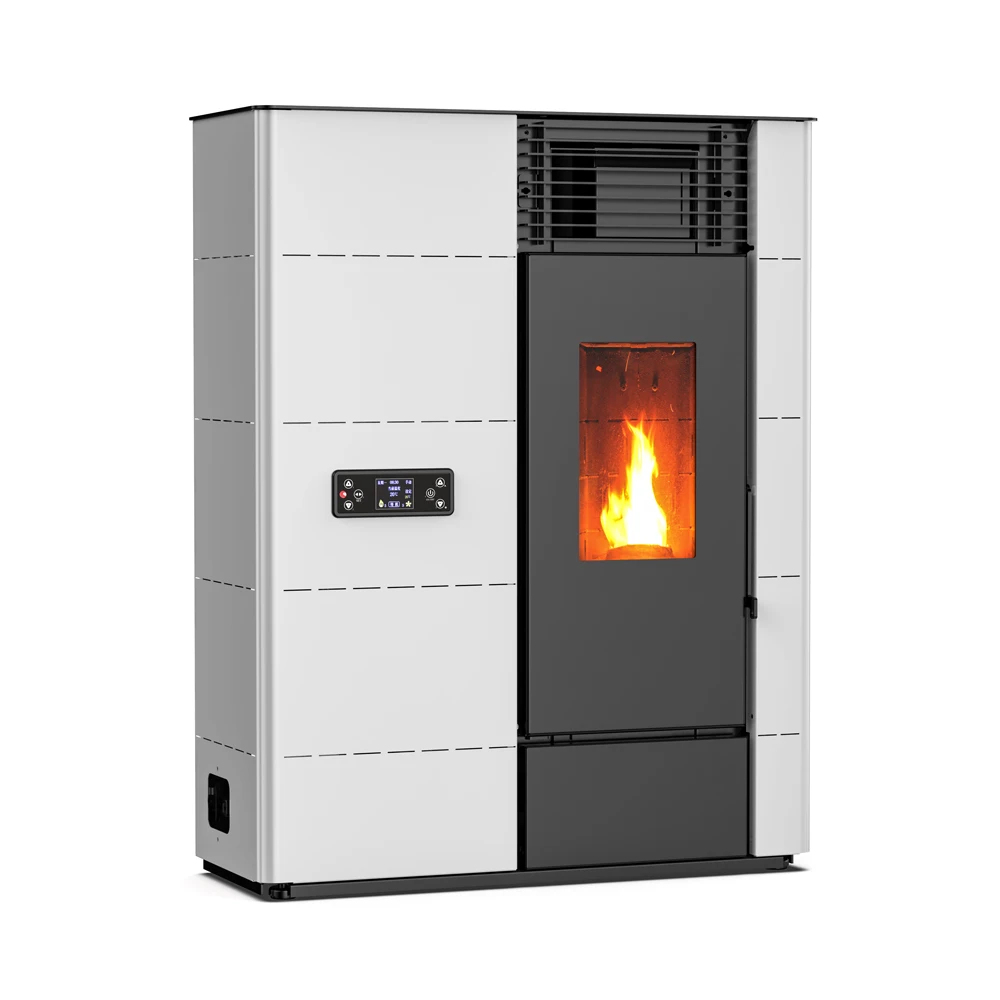 

ECO-friendly Quiet and Efficient Pellet Heater Wifi Control Panel Steel Wood Pellet Stove for Sale