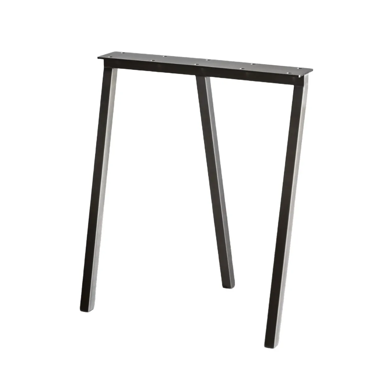 Stainless steel texture unilateral foot bracket desk bar conference table table leg foot table foot