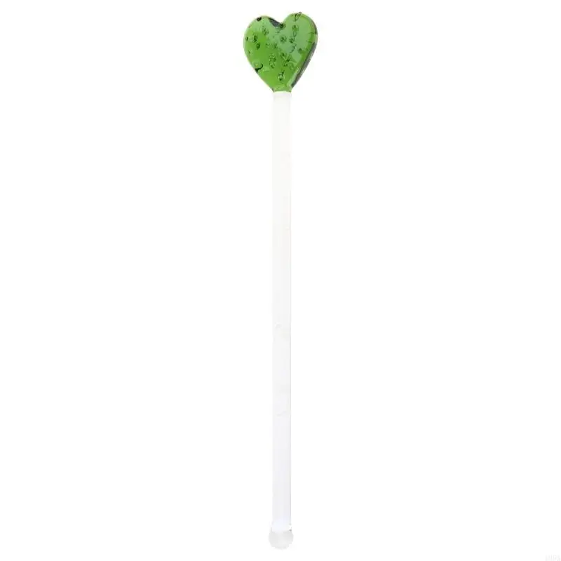 Japanese Cocktail Bar Cactus Colorful Glass Stirring Bar Novel Long Handle Juice Coffee Lengthened Spoon