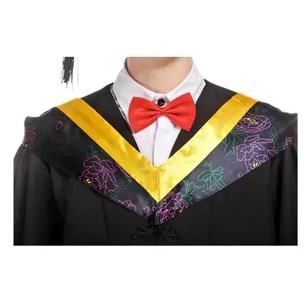 Uniforme accademica Arti liberarie Scienza Ingegneria Abito da laurea Robr Black School University