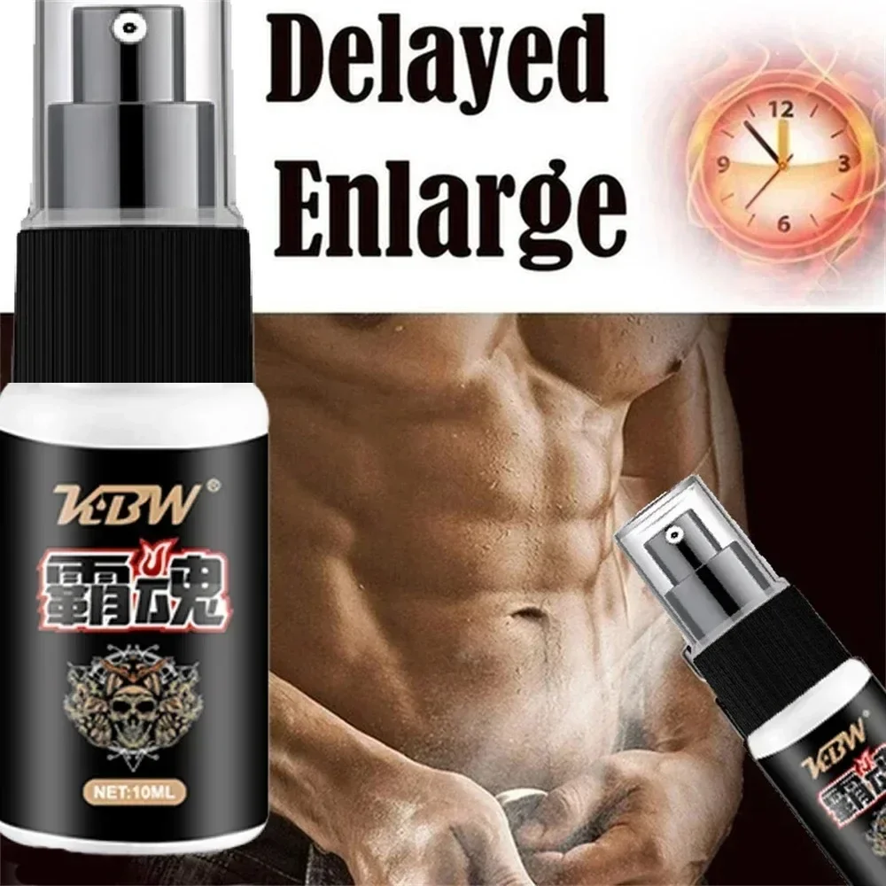 Aceite para agrandar el pene para hombre, espray retardante sexual para uso externo masculino, eyaculación precoz, larga duración de 60 minutos