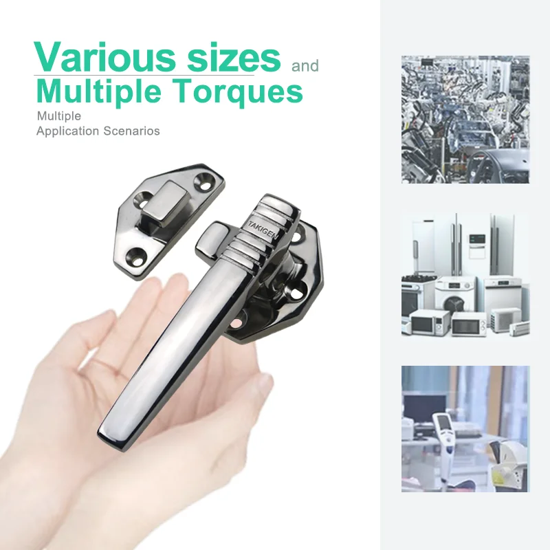 304 Stainless Steel Rotary Door Handle Suitable For Industrial Machinery Equipment And Cold Storage Ovens