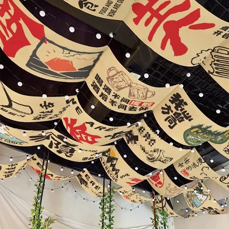 camping-style-indoor-canopy-hanging-cloth-outdoor-barbecue-atmosphere-decoration-bar-hot-pot-restaurant-taverns-ceiling-curtain