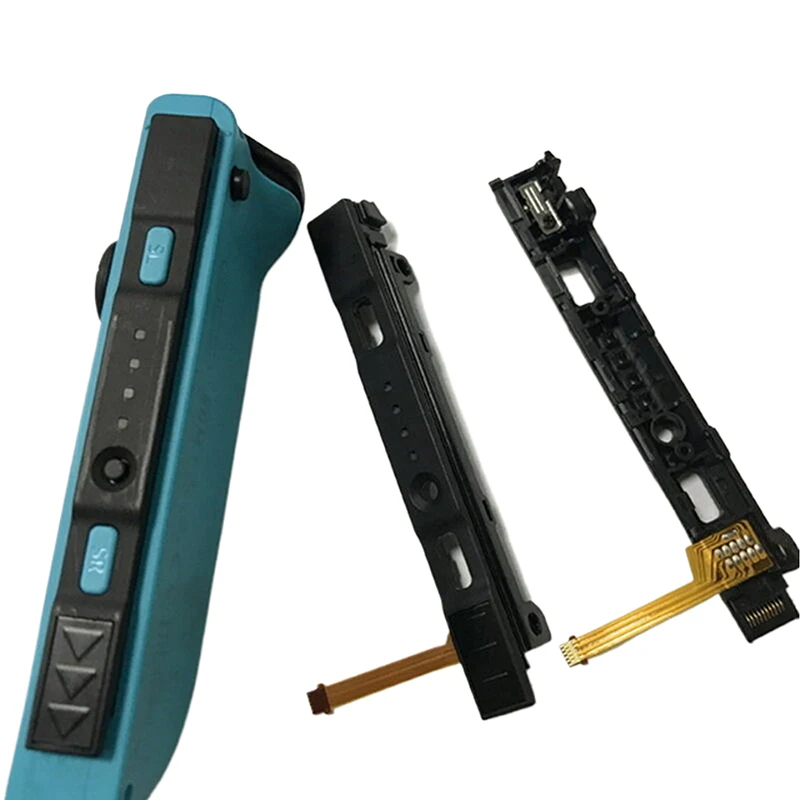 Replacement LR Slide Left Right Slider Rail With SL SR Flex Cable For NS Joy-Con Joycon Controller Slide Rail