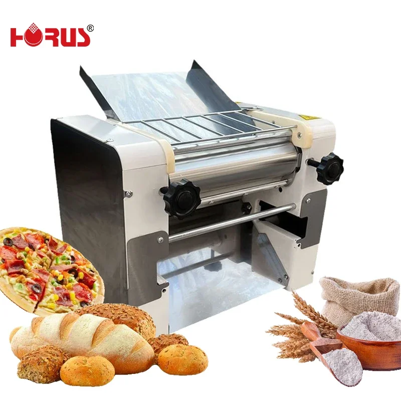 Horus Dough Rolling Sheeting Dough Sheet Press Machine Automatic Stainless Steel Dough Pressing Machine