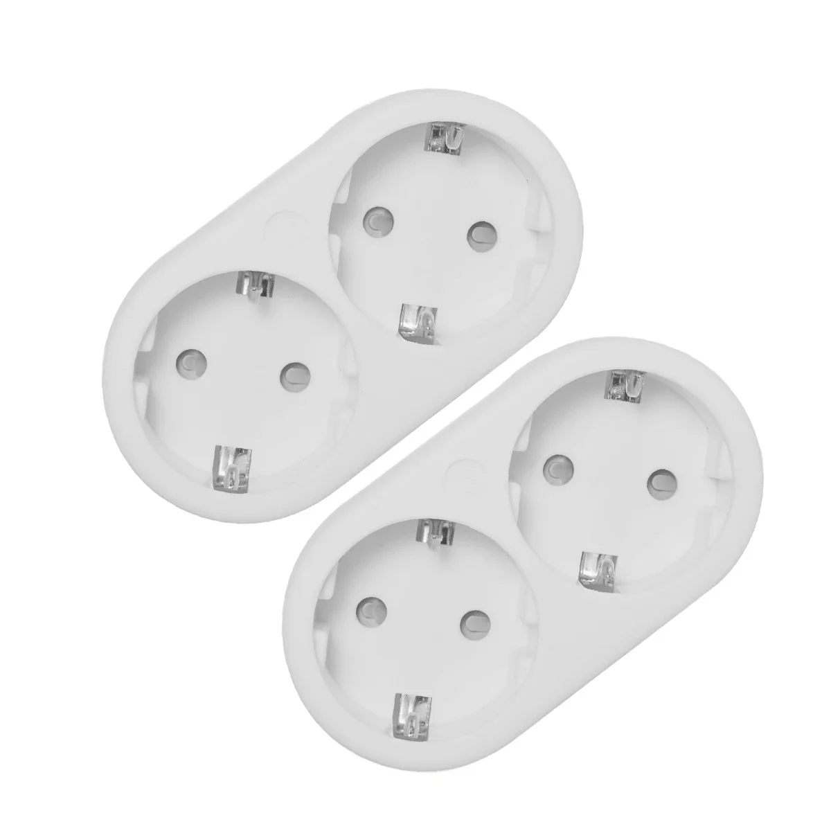 EU Extension Socket With Switch ON/OFF Electrical Plug 1 To 1/2/3 Sockets Germany Korea Spain Power Plug Extension AC Outlet