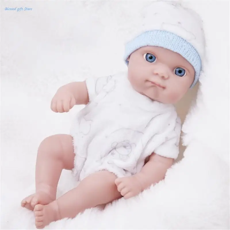 

Lifelikes Soft Baby with Sleepwears and Hat Decoration for Children Over