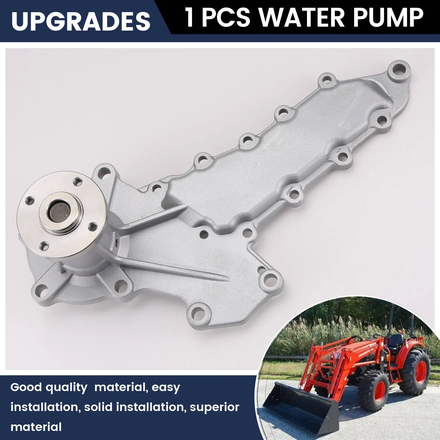 

A80X-Water Pump E5800-73037 For Kioti DK35 DK40 DK45 DK50 DK55 DS4110 Mahindra 2810 3510 4010 4110 4510C-T4 5010 E580073037