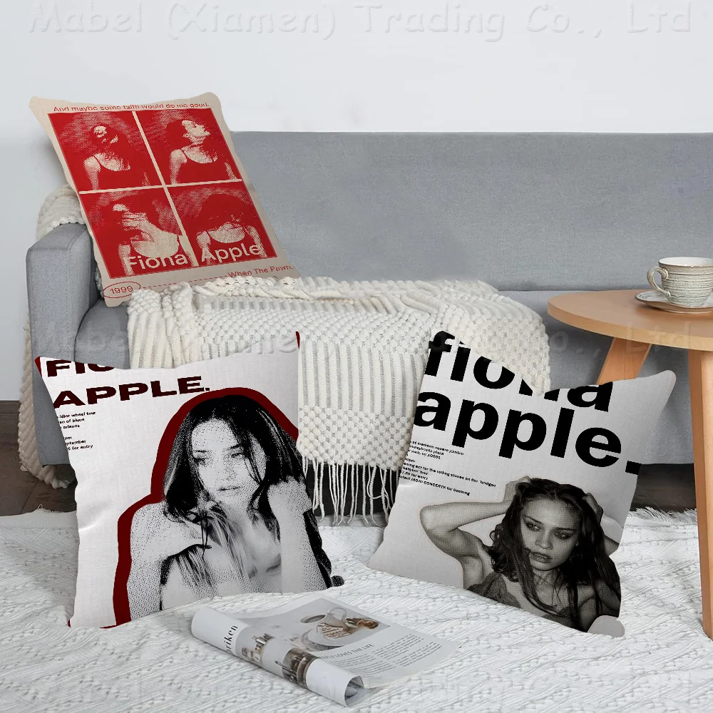 

Fiona Apple Cushion Cover Car Throw Pillow Case For Sofa Car Christmas Gift 40x40cm 45x45cm