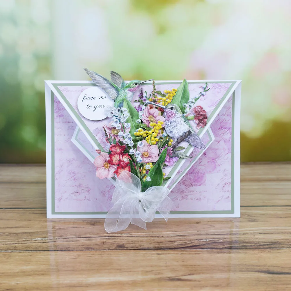 Blushing Morning Glory craft metal cutting dies mold strips sheet scrapbook paper craft knife mold blade punch stencils dies